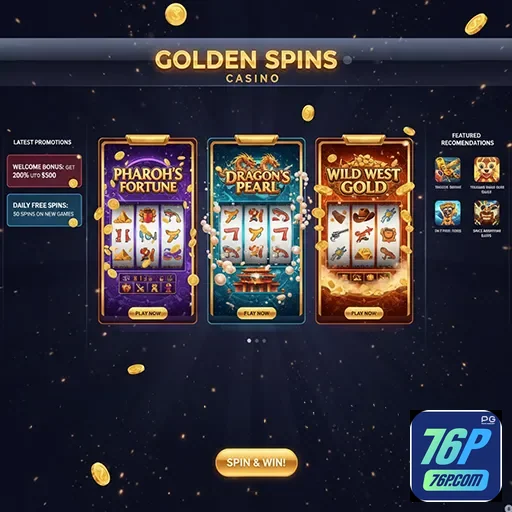 A vibrant mobile casino gaming experience showcasing VIP services and promotional offers. - 76p